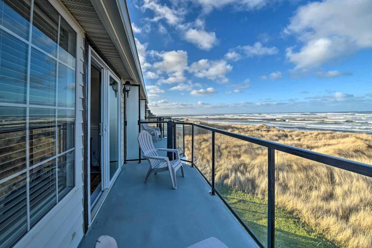Eagles View Condo In Ocean Shores With 3 Balconies Exterior photo